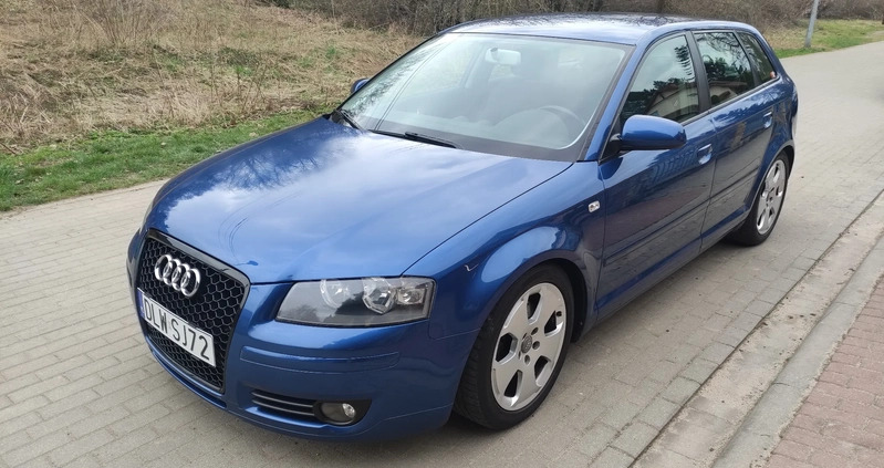 Audi A3 cena 21000 przebieg: 257000, rok produkcji 2007 z Sucha Beskidzka małe 106